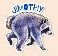 Jimothy Sticker